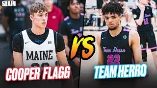 5⭐️ Cooper Flagg Goes Off Against Tyler Herro's EYBL Team 👀🚨 | Maine United vs Team Herro