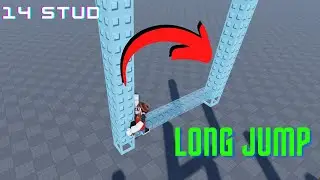 How To Long Truss Jump 14 STUD | Roblox