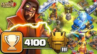 TH12 Trophy Pushing with Super Wizards | Clash of Clans