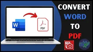 How to CONVERT Word To PDF | Fast and Easy