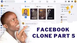 Full FACEBOOK UI clone using TAILWIND CSS: FREE SOURCE CODE