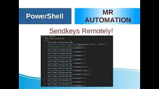 PowerShell SE02E67 - Sendkeys remote