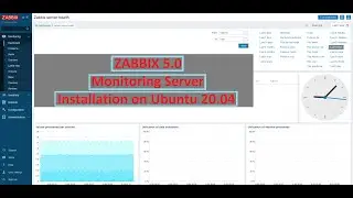 Zabbix 5.0 Server Installation on Ubuntu 20.04