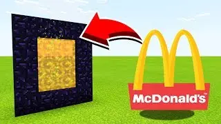 How To Make A Portal To The MCDONALDS Dimension In Minecraft