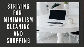 Striving for Minimalism-Cleaning and shopping