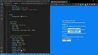 Creating a Quiz Web App using JavaScript