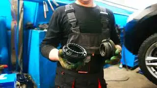 Замена опороного подшипника на Вольво s60