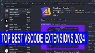 Top best VSCODE  extensions in  2024 Trends This Year