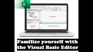 001. Learn the ins and outs of the Visual Basic Editor (VBE) - Beginner's Tutorial