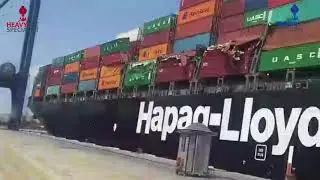 Container vessel collision in Karachi Port