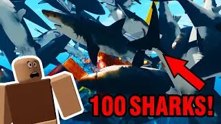 Carl the NPC spawns 100 MEGALODONS!!!