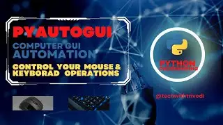 Python automation Using PyautoGui || PyAutoGUI Tutorial (2022)