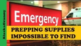 Prepping Supplies Impossible To Find In An Emergency...Prepper Must Have Checklist