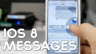 iOS 8 New Features: Messages App - Tap To Talk, Video Message, And More!