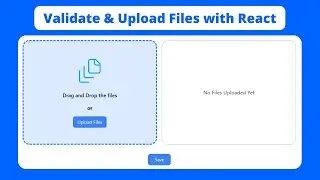 File Upload & Drag-and-Drop in React JS