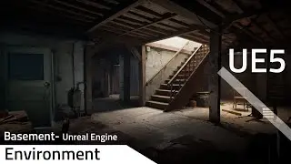 UE5 Basement  Live - 3ds Max - Unreal Engine 5 #Unrealengine5 #3dsmax #gamedevelopement