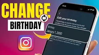 How to Change Your Instagram Birthday on iPhone | Edit Your Birthday on Instagram