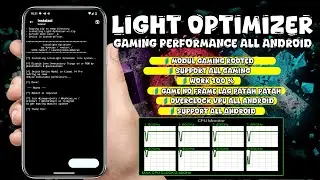 Update Modul Gaming Root Terbaru Light Optimizer • Modul Gaming Kece Tanpa kenal Lag Frame Drop