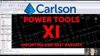 Carlson Power Tools 11 – Importing Esri REST Services: Parcels