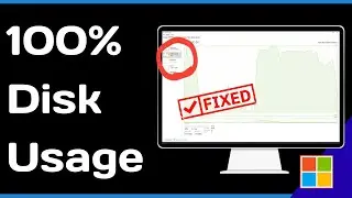 How To Fix 100% Disk Usage Problem On Windows 11 & 10 Easy Way 2024