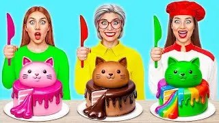 Reto De Cocina Yo vs Abuela | Gadgets Inteligentes vs Hacks de TeenDO Challenge