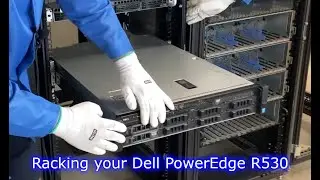 Dell PowerEdge R530 | How To Rack a Server | Data Center Racking | Sliding Rails | Rackmount Server