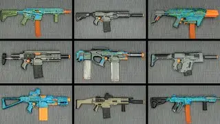 NERF SHOWCASE | Tacti-cool Customized Nerf Blasters!