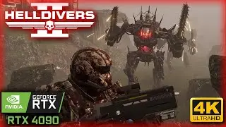 🔵 MegaComplejo Lleno de Terminators 🤖💀 | HellDivers 2 | RTX 4090 | 13900K | 4K | ULTRA