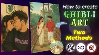 How To Create Ghibli Art | Ghibli style images | Cartoon Photo make | Create Ghibli art Photo Free