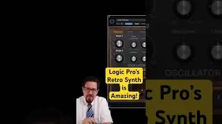 Logic Pro’s Retro Synth - hour long tutorial. #musicproduction #logicprox