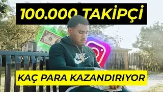 Nasıl 100.000 Takipçi oldum -  İnstagram para kazanma