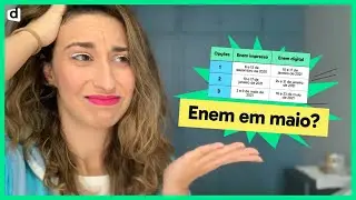 VOTAÇÃO DO ENEM: Dezembro, Janeiro ou Maio: em qual votar? - PLANTÃO DESCOMPLICA