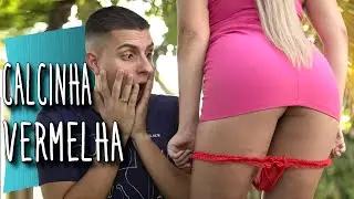 CALCINHA VERMELHA