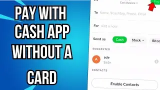 How To Pay With Cash App Without A Card