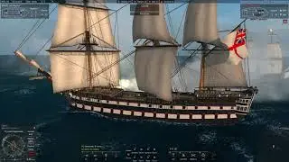 Линкор без пушек Vs Aрегата \ катаю Naval Action