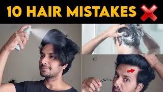 10 HAIR MISTAKES❌ | STOP Immediately | HAIR FALL| HAIR THINNING| DANDRUFF| Regrow Hair| Hindi