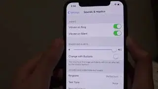 iPhone XS: How to Enable / Disable Lock Sound