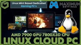 The FUTURE of LINUX Cloud PC Gaming is HERE!!