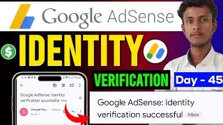 Monetization On होने के बाद adsense identity verification करे || Identity verification Kaise kare