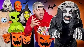 Spooky Halloween Monster candy heist 🍭👻🎃