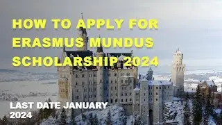 How To Apply For Erasmus Mundus Scholarship 2024 Urdu Hindhi