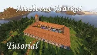 Medieval Market | TUTORIAL | TeamMinecraftBuild