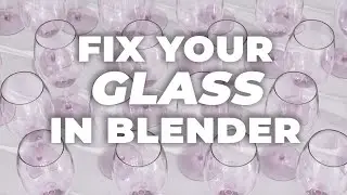 What is wrong with Blender Default Glass? Free Glass Shader Download!