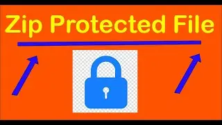 How to create a Password-protected ZIP File or folder in Windows