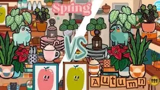 SPRING VS AUTUMN KITCHEN MAKEOVER! 🍃🍂