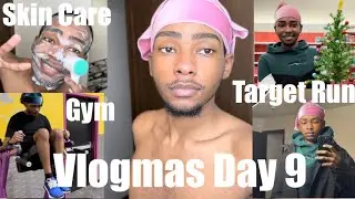 Vlogmas Day 9 | Gym with friend, Skin Care, Target Run