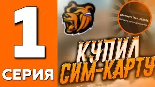 ПУТЬ ДО ТРАНСПОРТНОЙ КОМПАНИИ НА БЛЕК РАША #1 | КУПИЛ ТОП СИМКУ НА BLACK RUSSIA