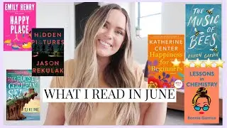 what I read in June! June reading wrap up|  5 star reads ⭐️