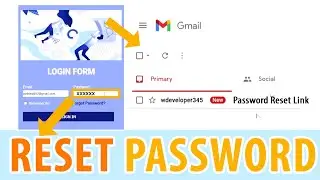 Reset/Forgot Password & Recover By Email using Sendmail in Localhost Tutorial  | Part 02