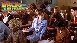 Back to the Future: “Marty Sees His Mom Cheat On A Test” (Deleted / Extended Scenes)